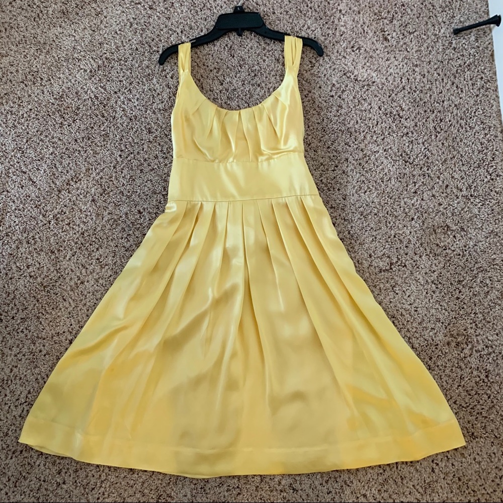 Maggy London Yellow Dress